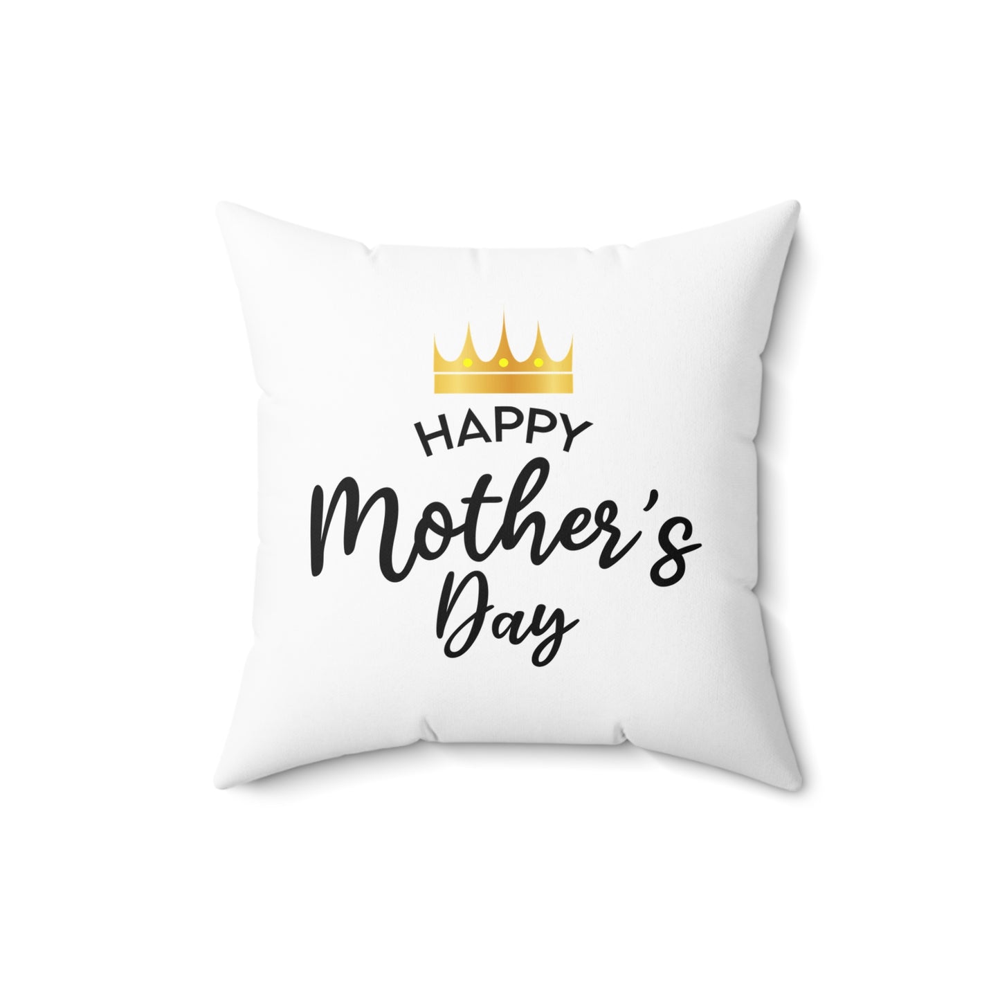 Almohada decorativa blanca Serenity para el Día de la Madre
