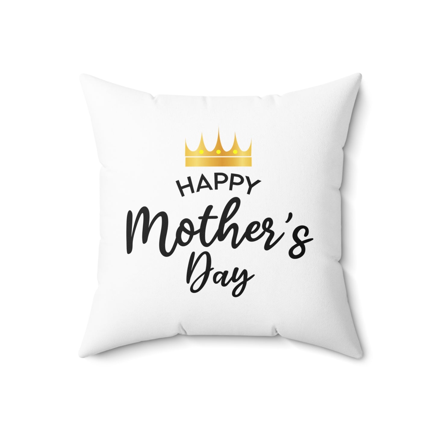 Almohada decorativa blanca Serenity para el Día de la Madre