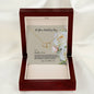 Joyous Welcome To The Family Jewelry Gift For Daughter In Law- 10k Solid Gold Everlasting Love Necklace