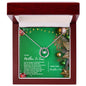 To My Mother-In-Law: A Loving Christmas Necklace from Your Daughter-in-Law