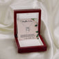 A New Chapter of Love Necklace for Daughter-In-Law | Lucky In Love