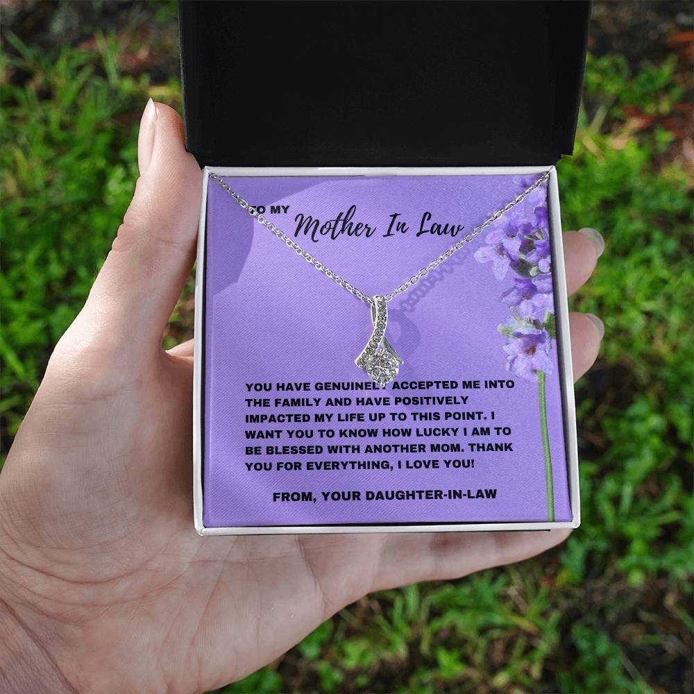 Qué suerte tener otra mamá: un regalo de joyería sincero para mi suegra