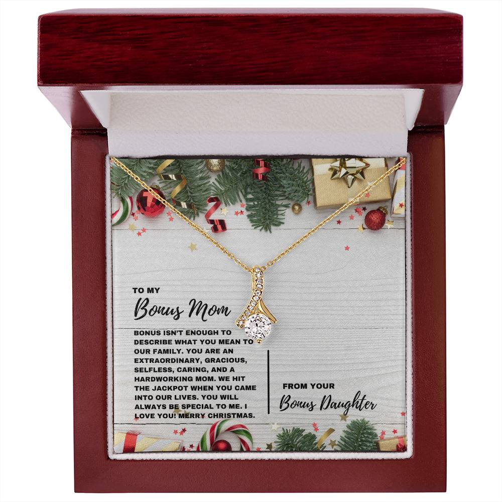 To My Bonus Mom: A Christmas Necklace for an Extraordinary Woman