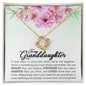 Bravery and Love Necklace Gift for Granddaughter | A Grandparent’s Enduring Wisdom- Love Knot Necklace