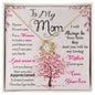 Mother’s Pride Necklace Gift from Son | A Son’s Heartfelt Appreciation - Love Knot Necklace