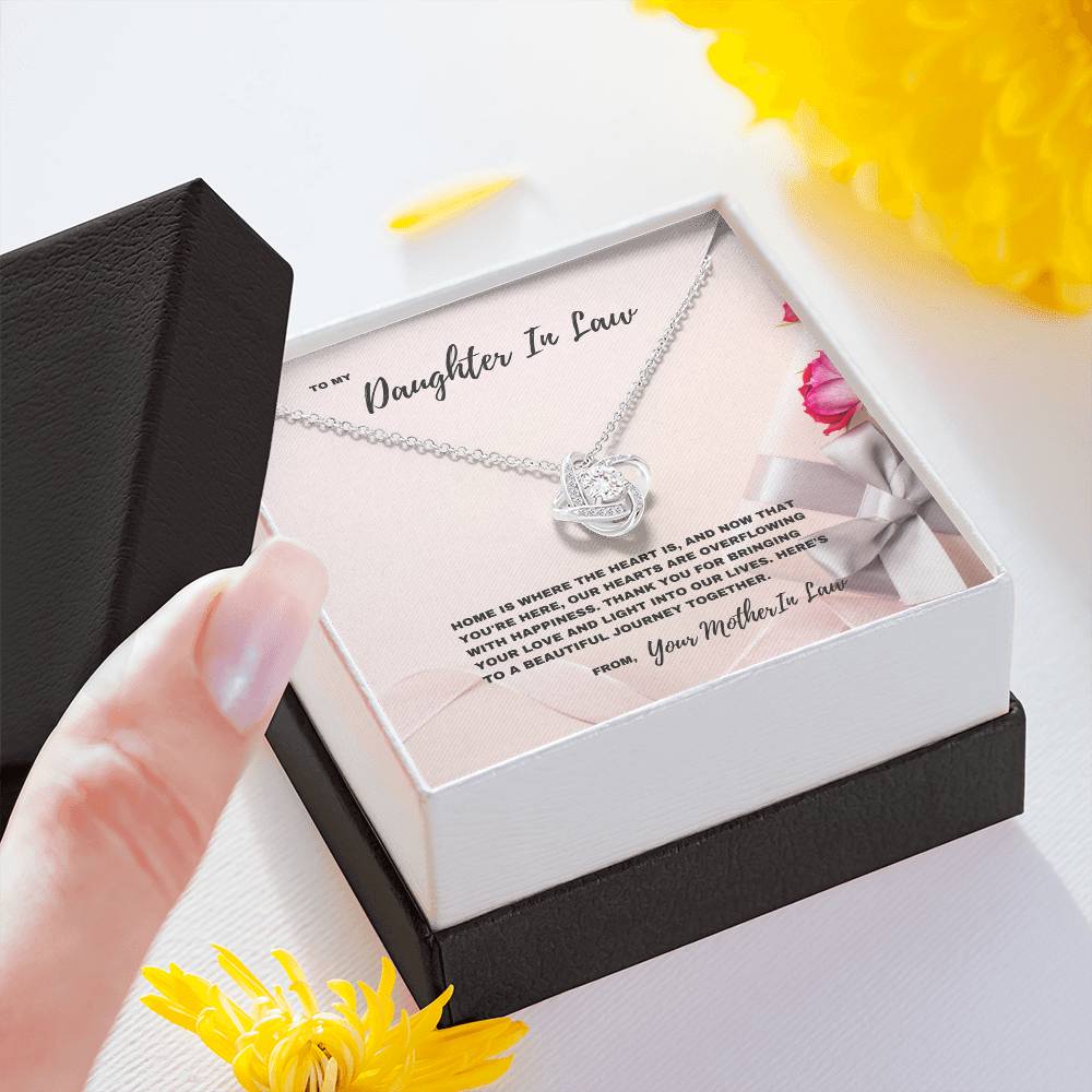 Overflowing With Happiness Necklace Gift for Daughter-In-Law