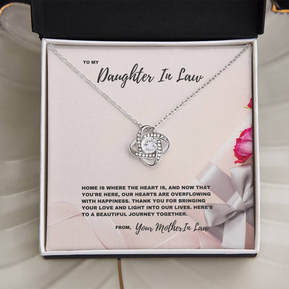 Overflowing With Happiness Necklace Gift for Daughter-In-Law