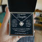 Proud Mother Necklace Gift for Daughter | Celebrating the Woman She Has Become - Love Knot Necklace