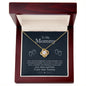 Bump to Mommy Necklace Gift | A Tummy’s Love and Kisses - Love Knot Necklace