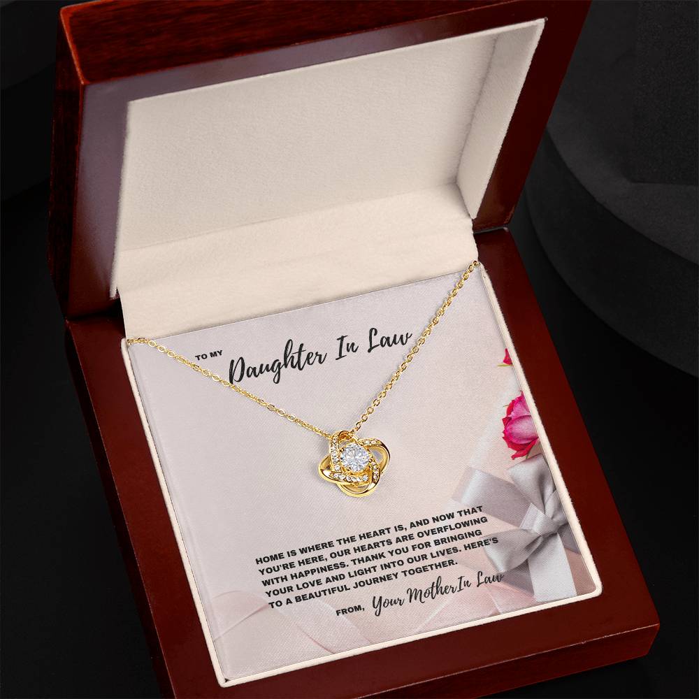 Overflowing With Happiness Necklace Gift for Daughter-In-Law