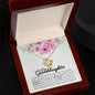 Bravery and Love Necklace Gift for Granddaughter | A Grandparent’s Enduring Wisdom- Love Knot Necklace