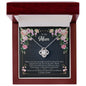 Confidante Necklace Gift for Mom | A Tribute to Friendship and Love | Thank You For Being My Friend - Love Knot Necklace