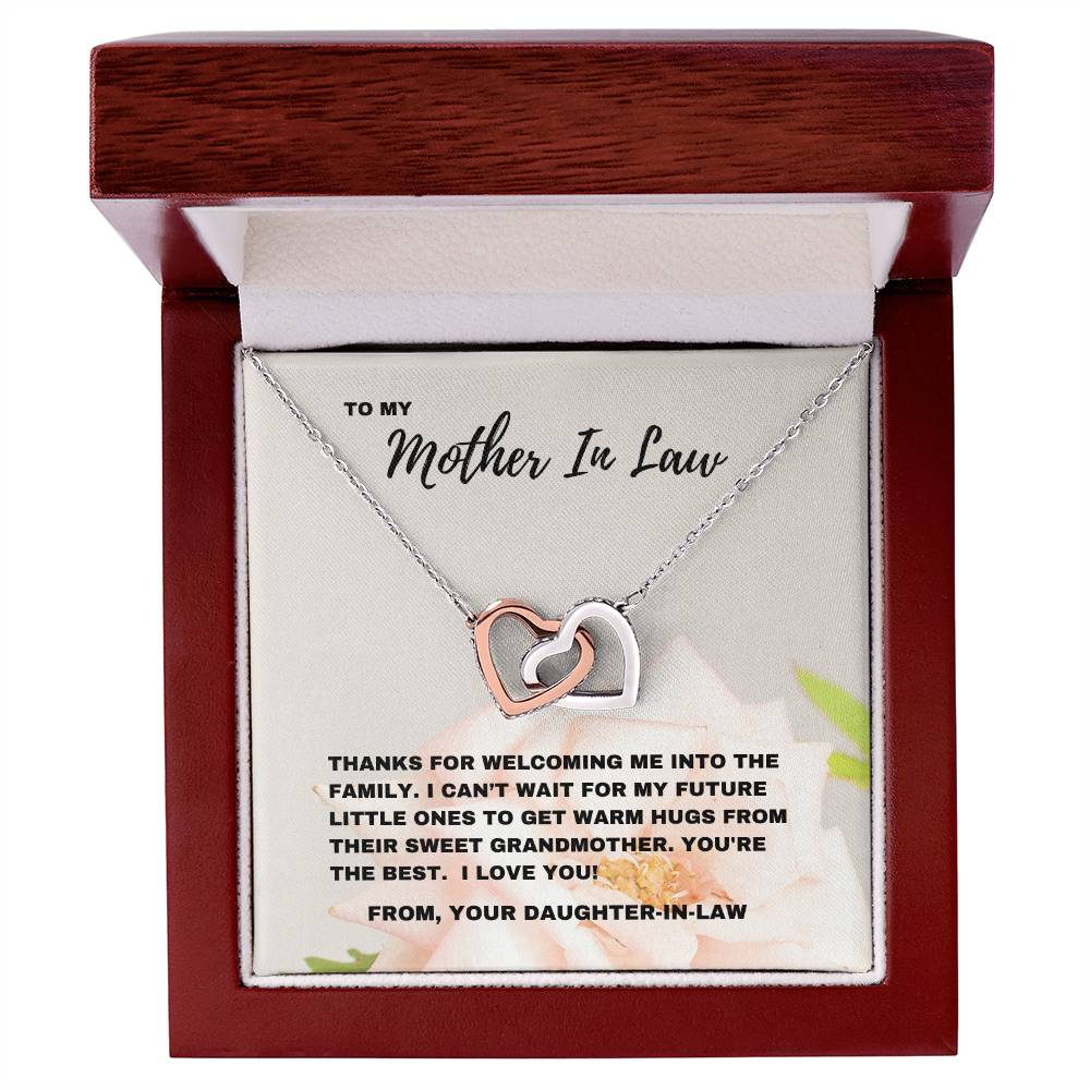 Calidez acogedora: collar de suegra para una futura abuela
