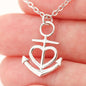Thank You For Joining Us - Welcome Jewelry Gift For Daughter In Law - Anchor Necklace