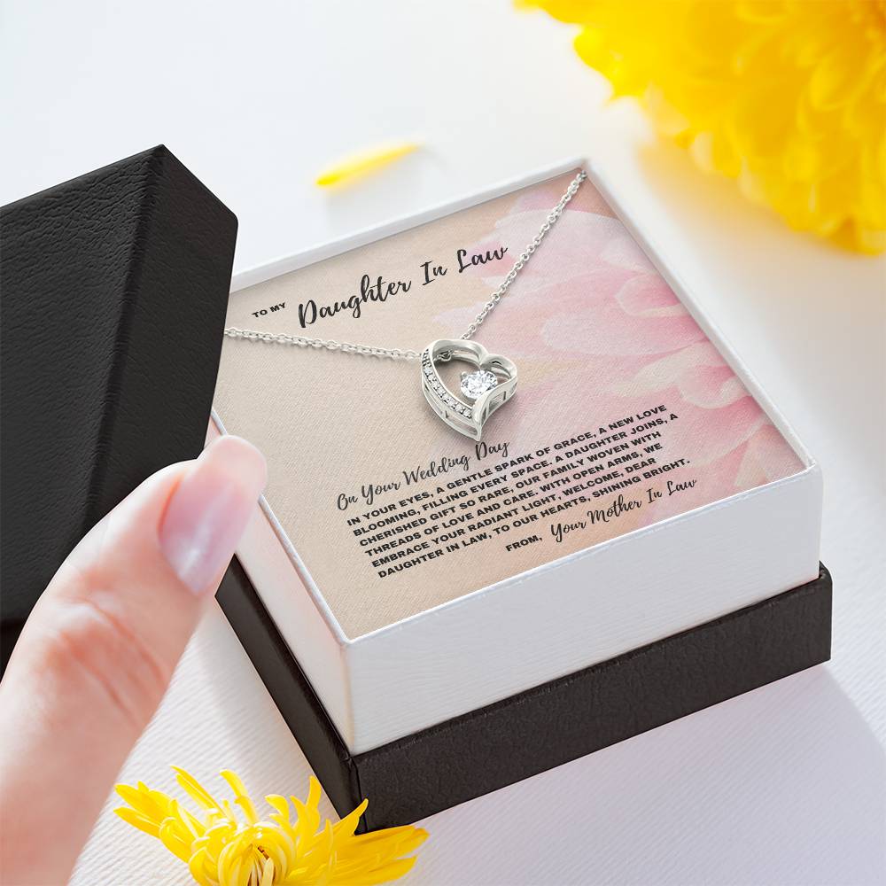 With Open Arms We Embrace You - Welcome Gift For Daughter In Law