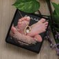 Regalo de joyería con mensaje push present | Celebrando el milagro de la vida con gratitud | Regalo para esposa