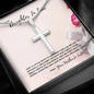 Sharing Laughter And Love With You - Stainless Steel Cross Necklace For New Daughter In Law