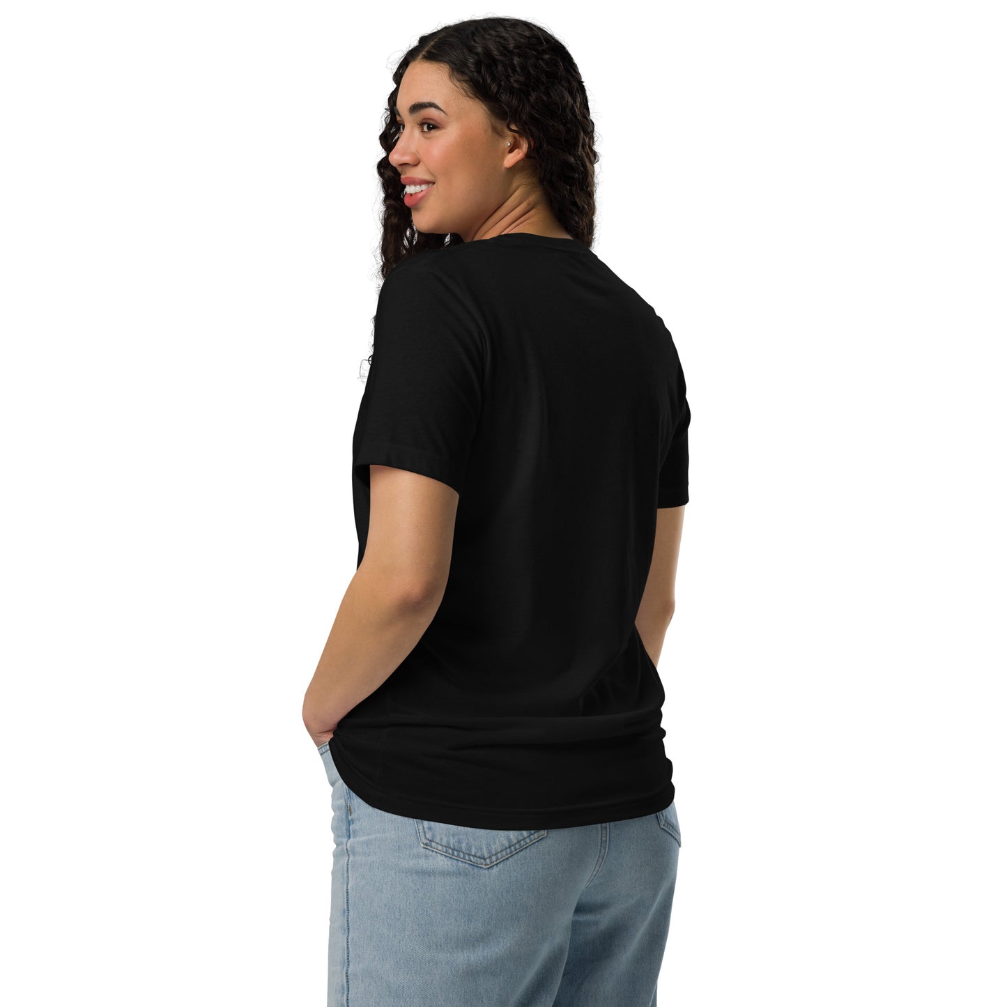 Flying Witch Unisex Eco T-Shirt – Fun and Sustainable Halloween Clothing