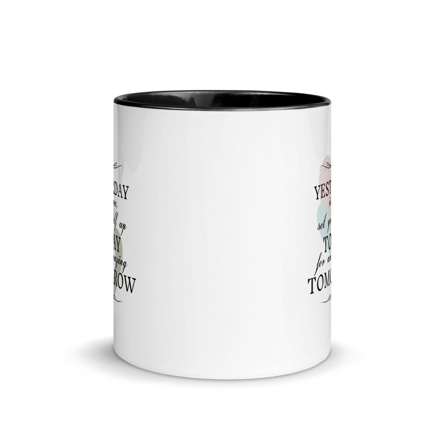Taza de café inspiradora La promesa del mañana