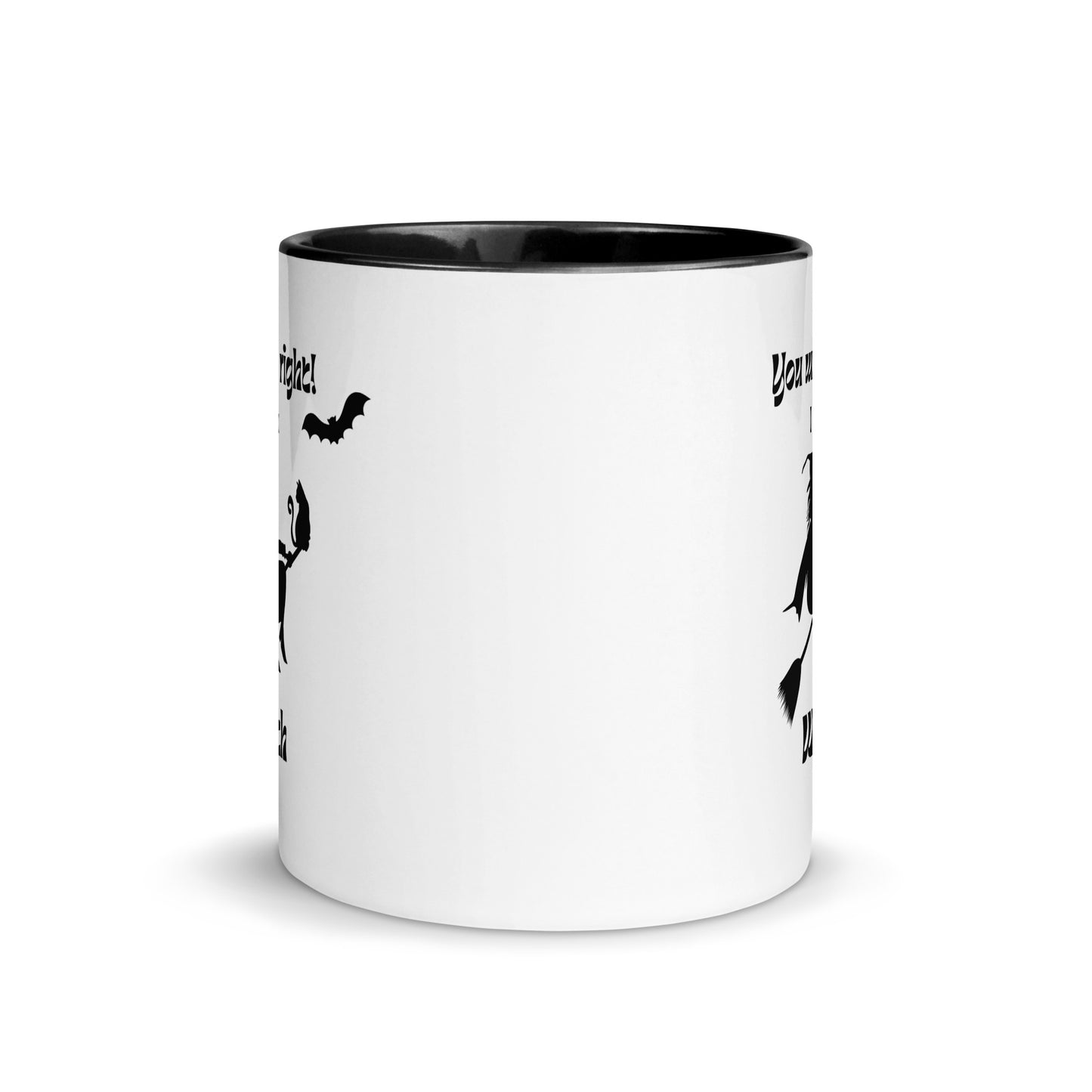 Taza de café con confesión de bruja