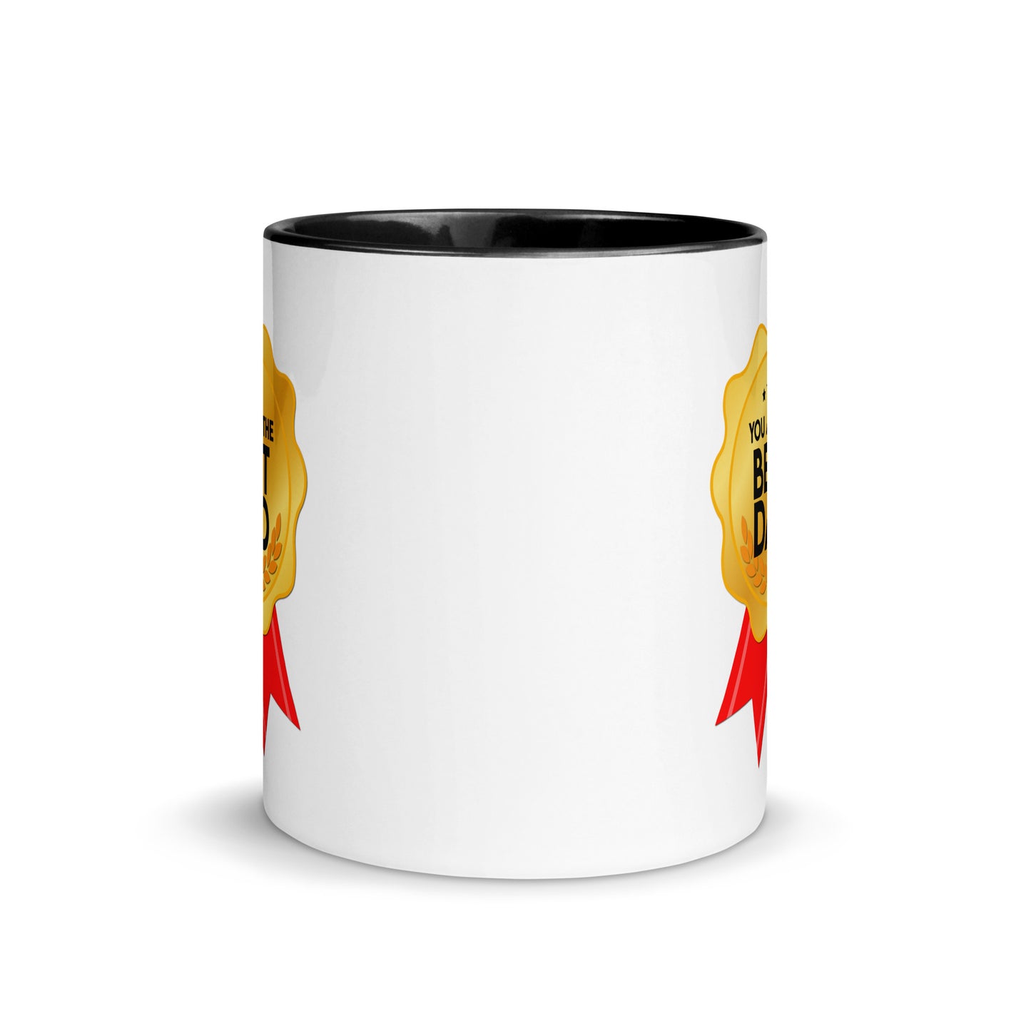 Taza de café con motivo de celebración "Eres el mejor papá"