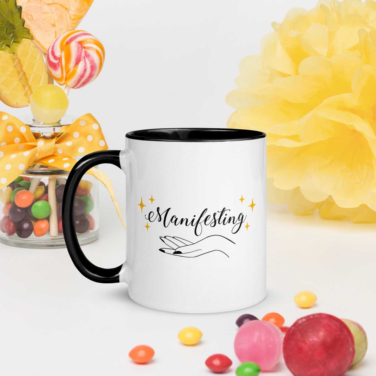 Taza de café Empowerment Grasp: Manifestación de magia