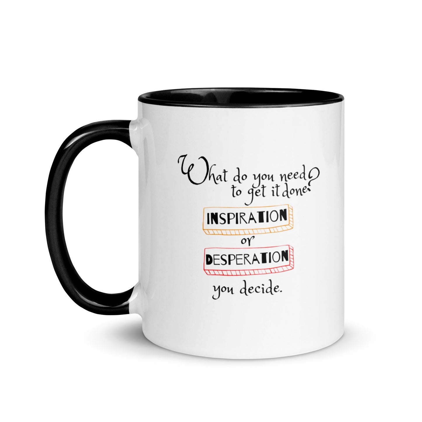 Taza Java Jolt: inspiración vs desesperación