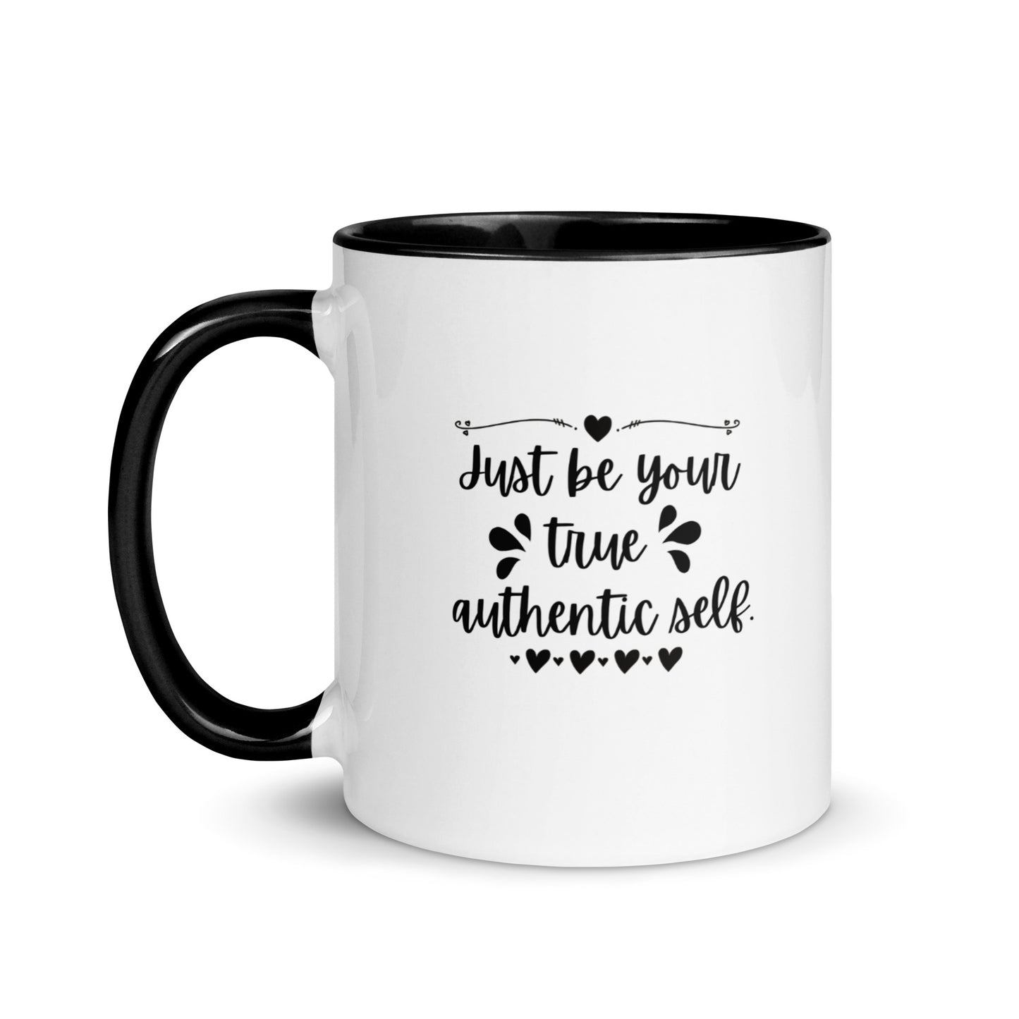 Taza de café inspiradora Serenidad espiritual: verdadera reflexión sobre uno mismo