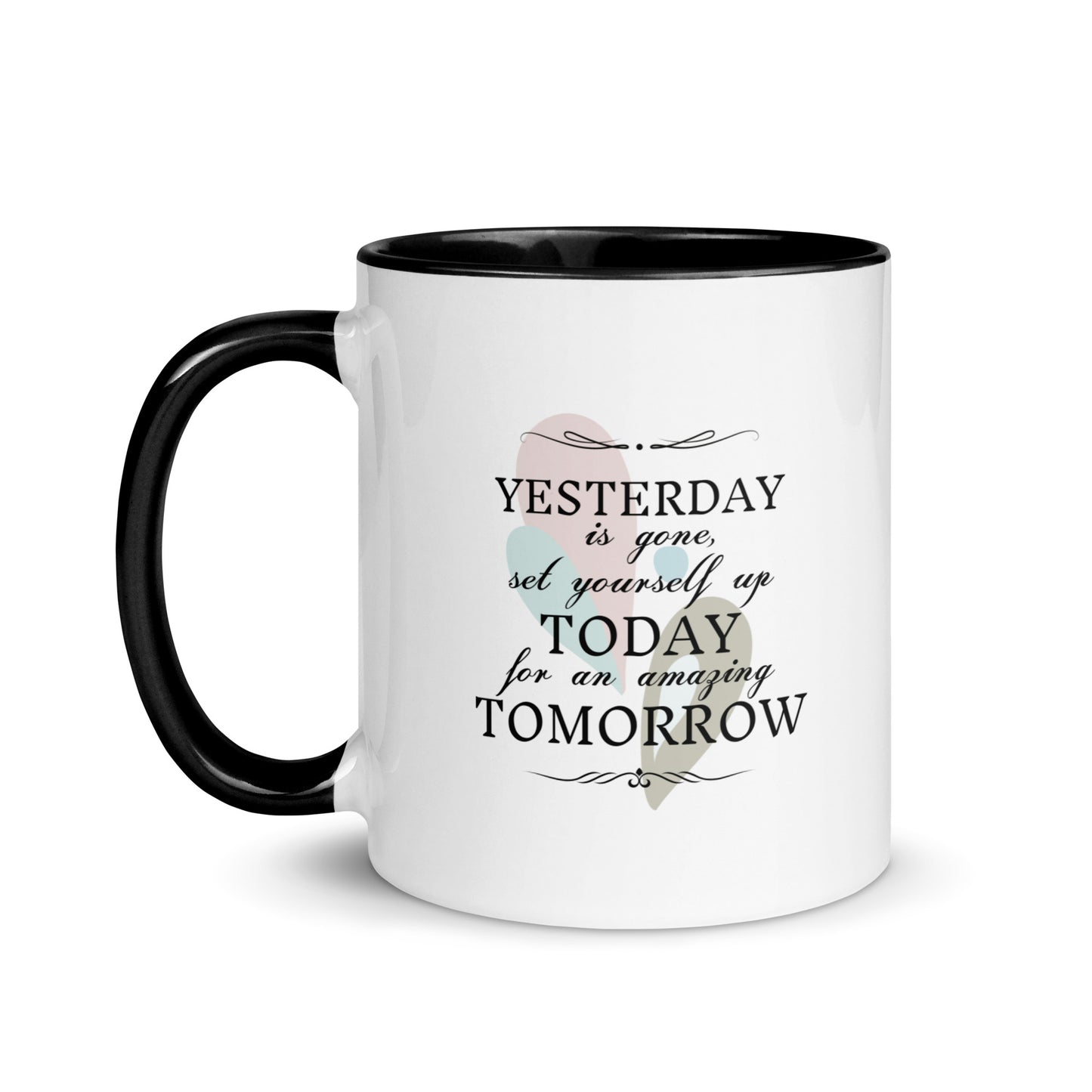 Taza de café inspiradora La promesa del mañana
