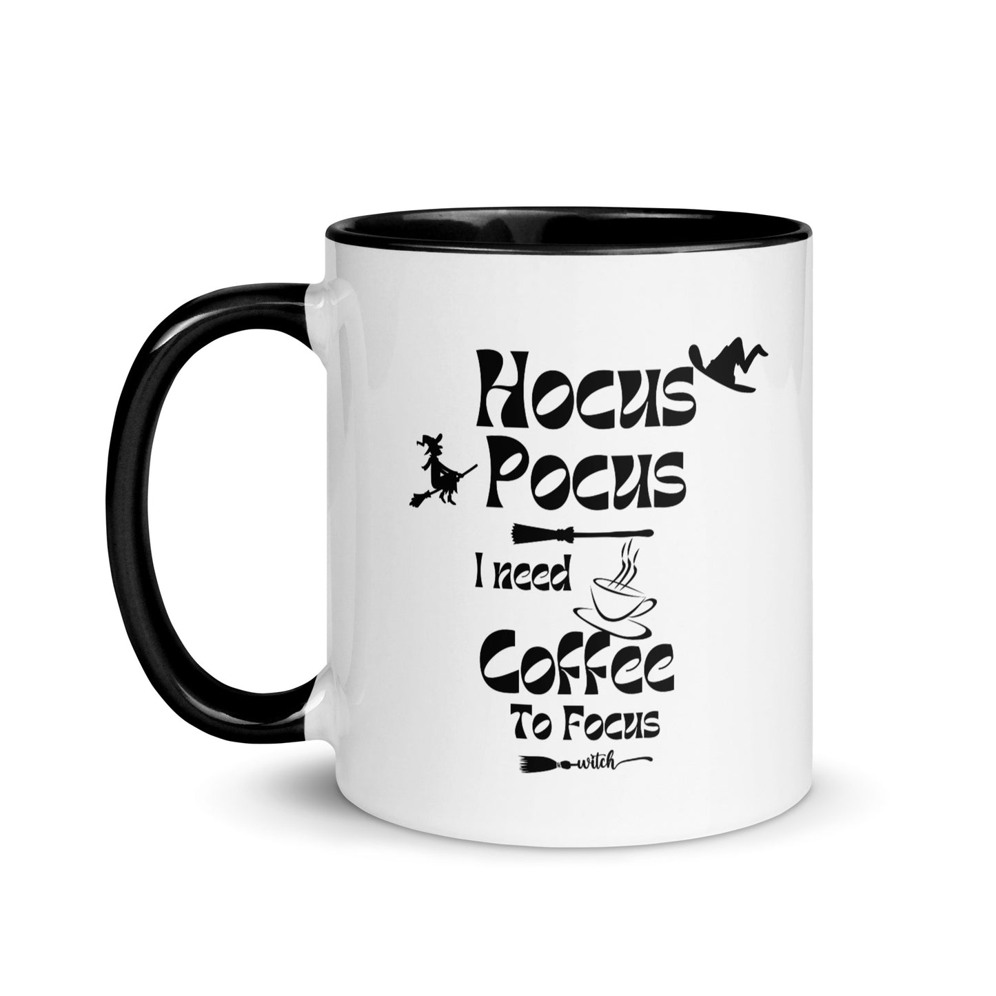 Taza de café con enfoque de Witch's Brew