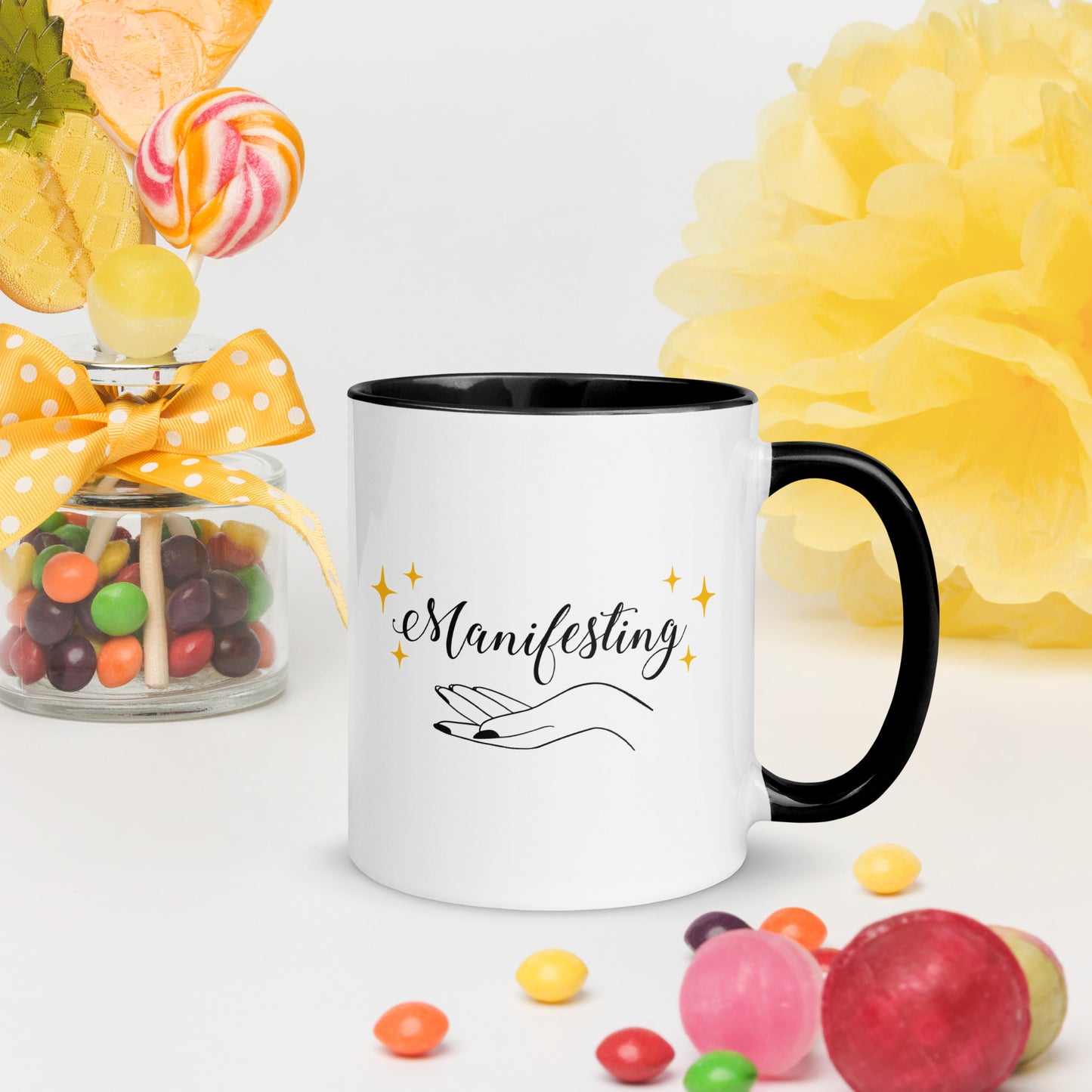 Taza de café Empowerment Grasp: Manifestación de magia