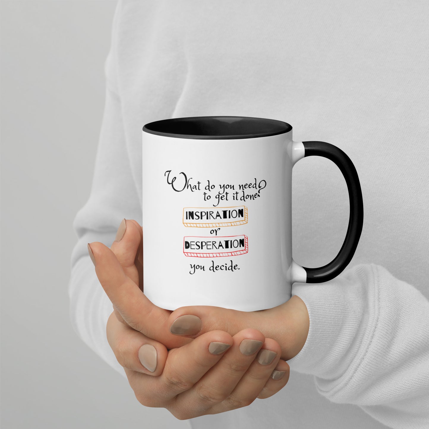 Taza Java Jolt: inspiración vs desesperación