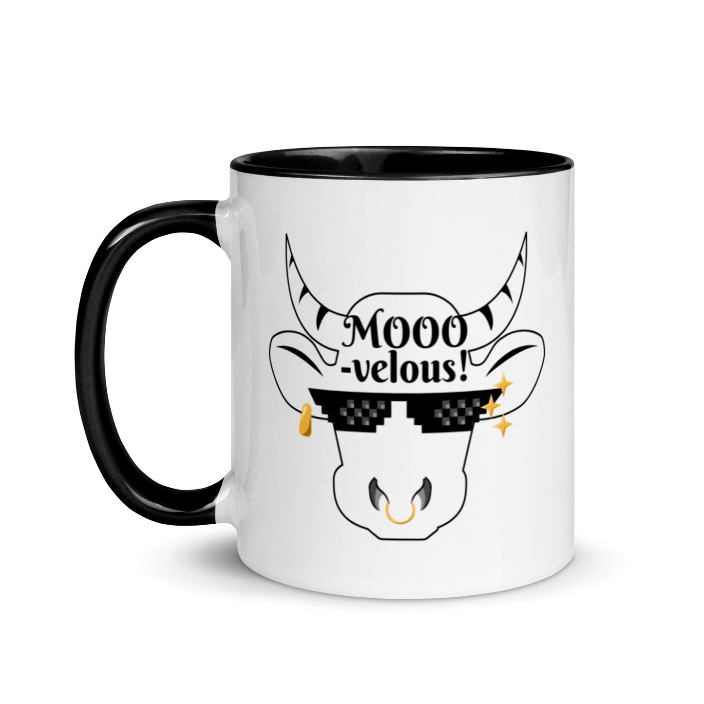 Taza de café con forma de cabeza de vaca de MooVelous