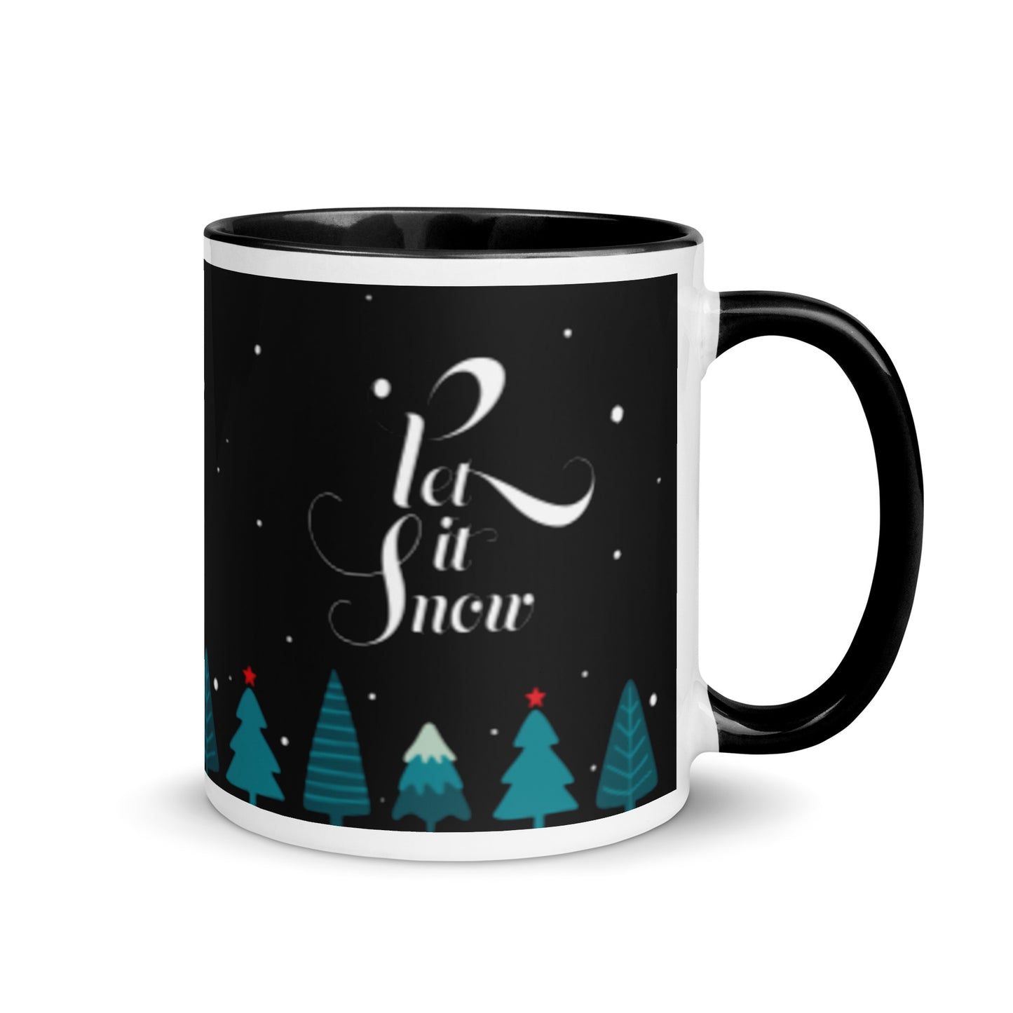 Taza caprichosa de invierno Let it Snow