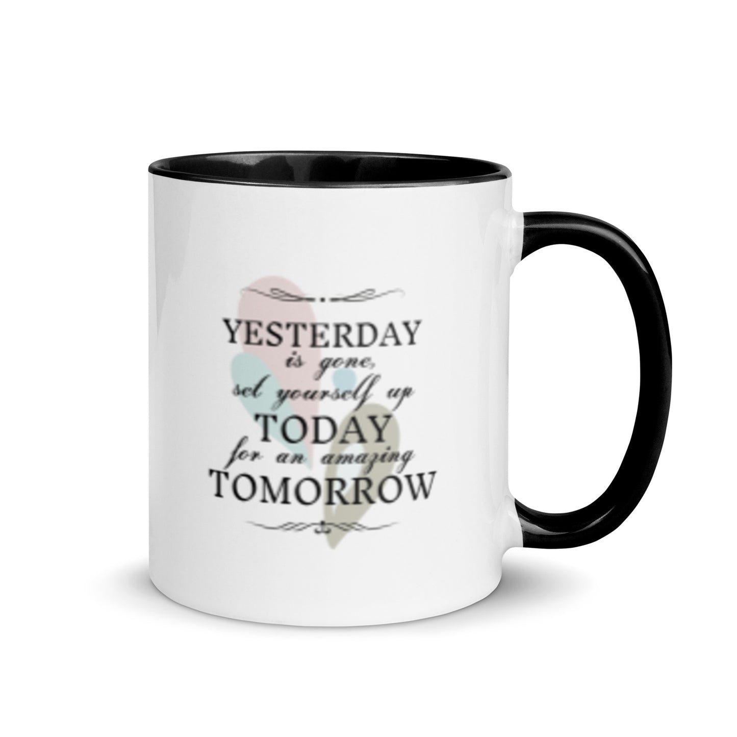 Taza de café inspiradora La promesa del mañana