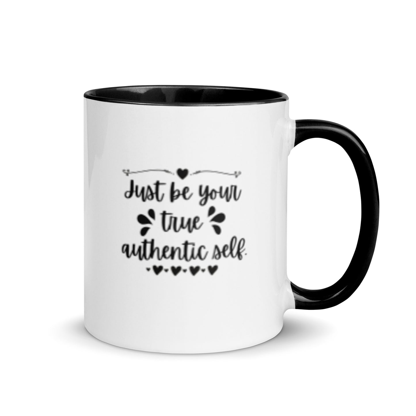 Taza de café inspiradora Serenidad espiritual: verdadera reflexión sobre uno mismo