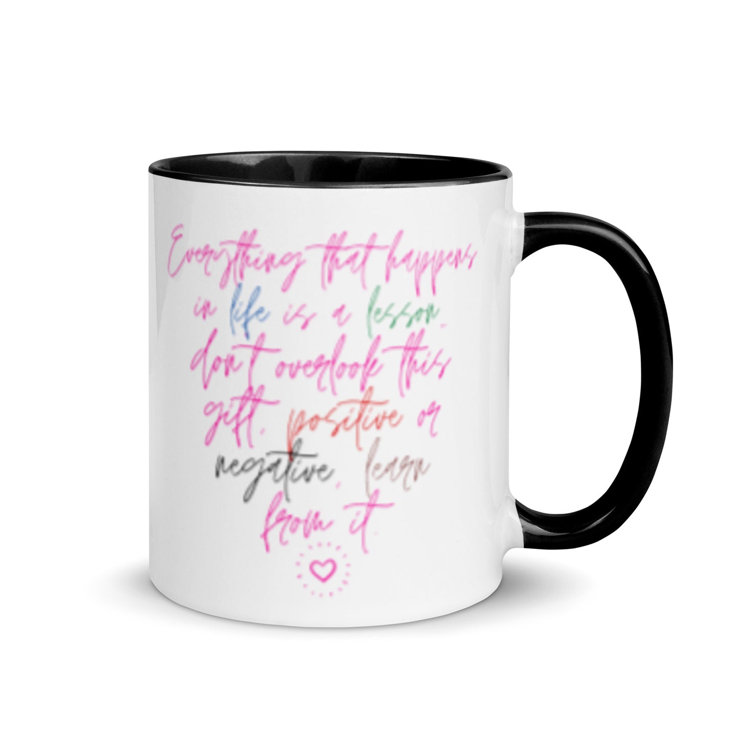 Abraza cada experiencia: Lecciones de vida Taza de café
