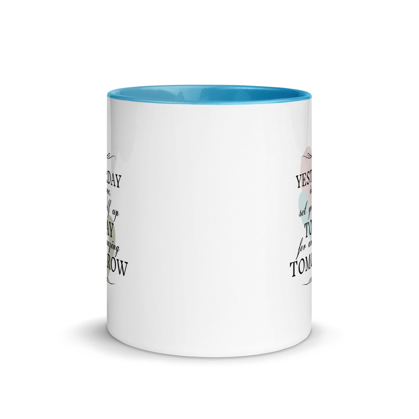 Taza de café inspiradora La promesa del mañana