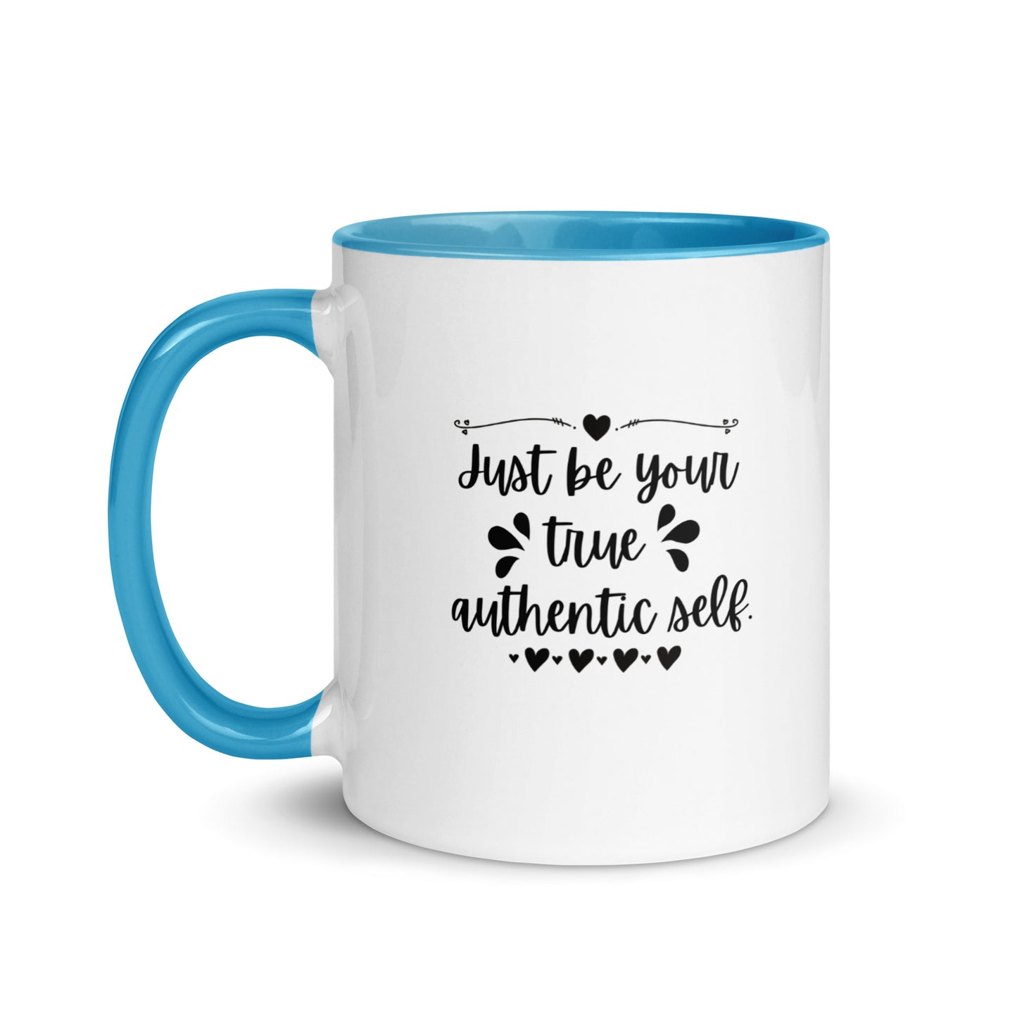 Taza de café inspiradora Serenidad espiritual: verdadera reflexión sobre uno mismo