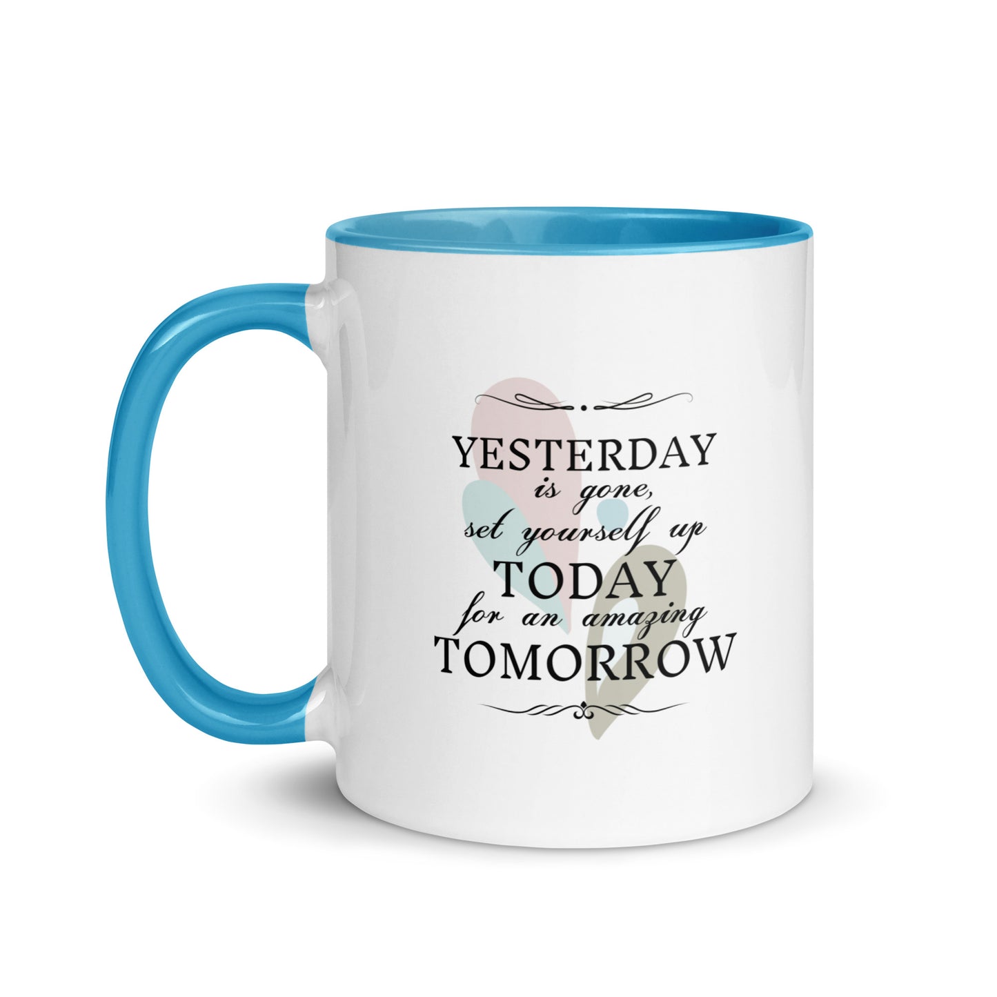 Taza de café inspiradora La promesa del mañana