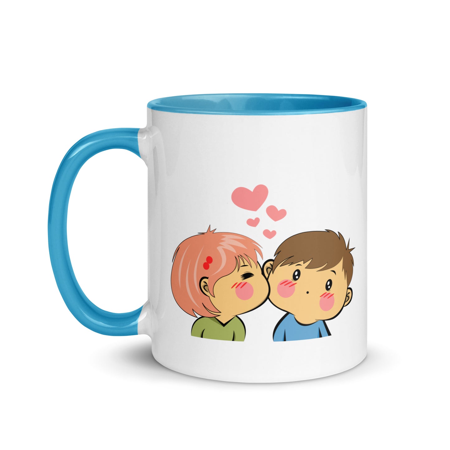 Taza de café El dulce abrazo del amor
