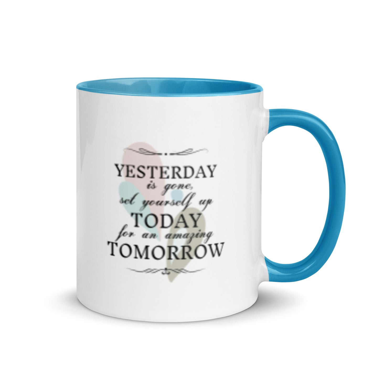 Taza de café inspiradora La promesa del mañana