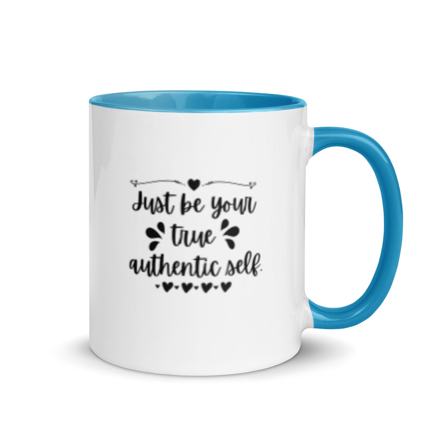 Taza de café inspiradora Serenidad espiritual: verdadera reflexión sobre uno mismo