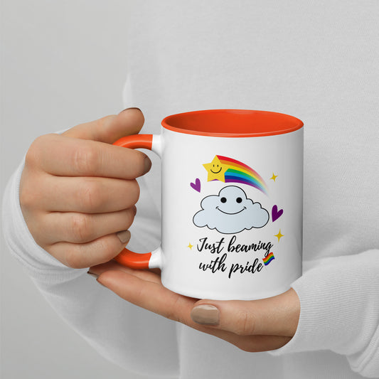 Taza de café Radiante de orgullo