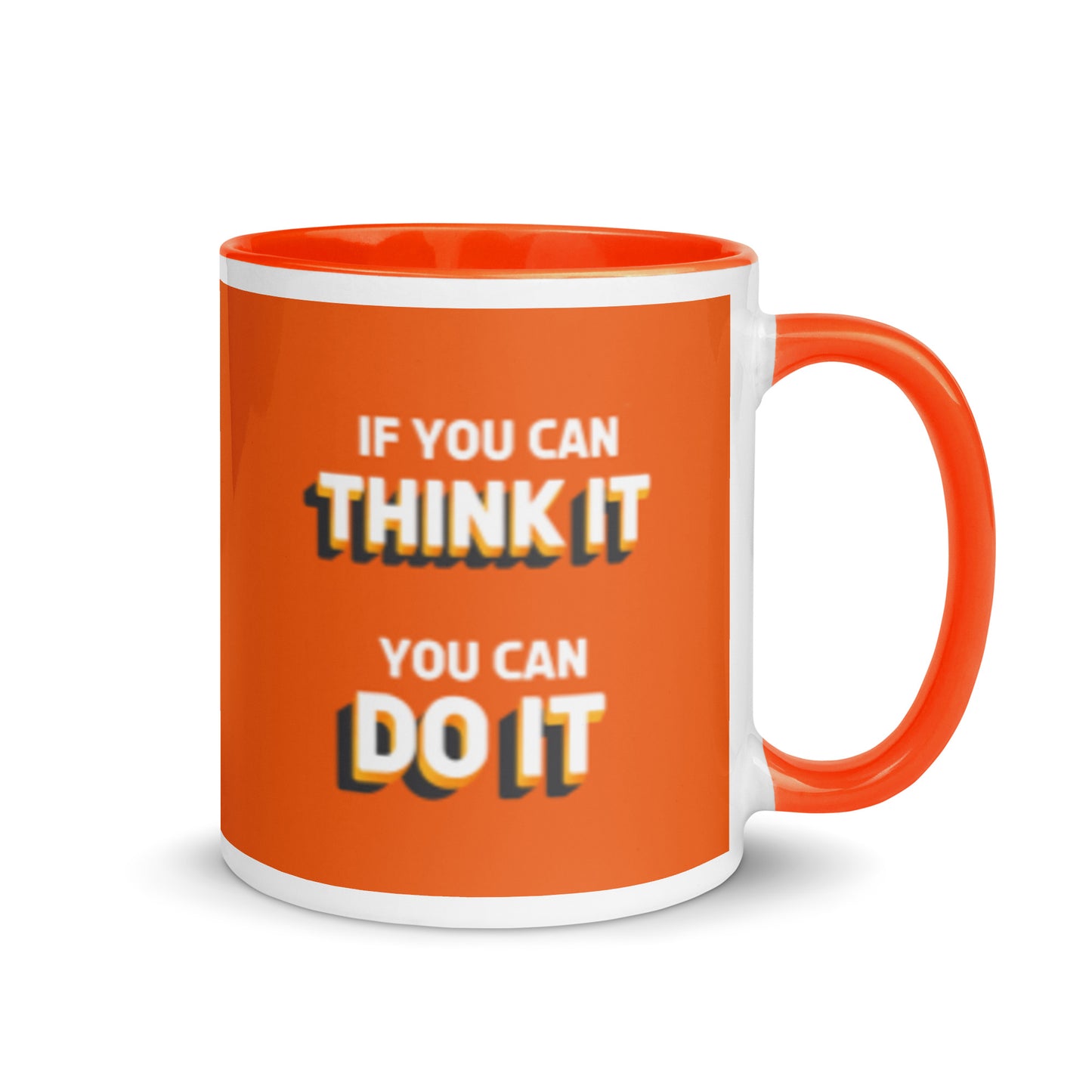 Taza de café de confianza: Piénsalo, consíguelo - Taza
