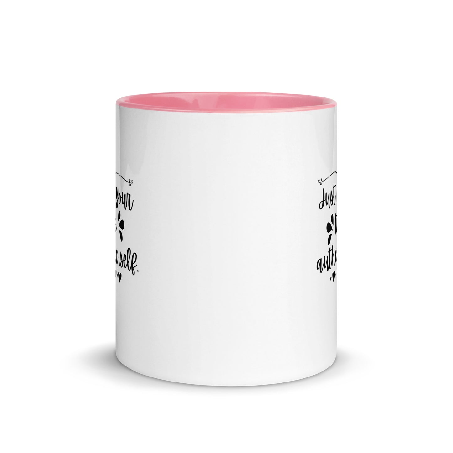 Taza de café inspiradora Serenidad espiritual: verdadera reflexión sobre uno mismo