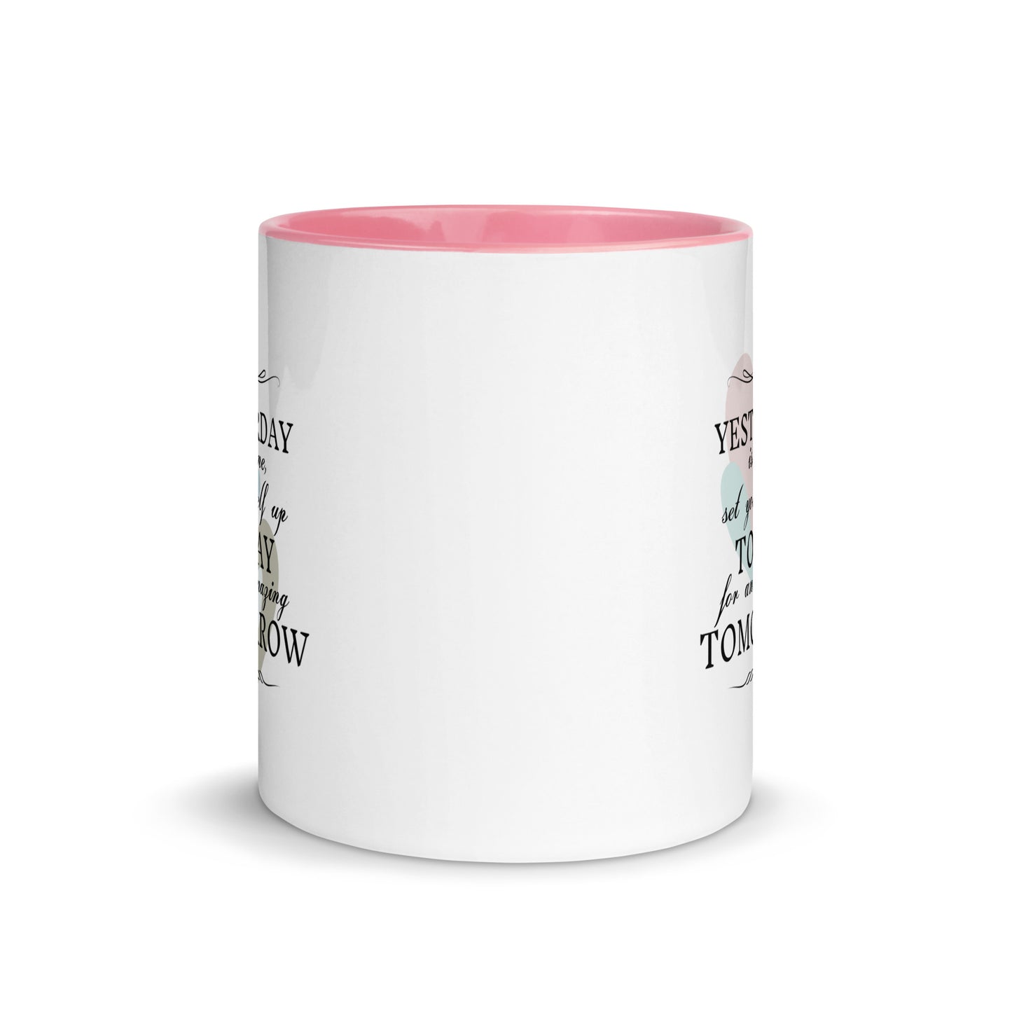 Taza de café inspiradora La promesa del mañana