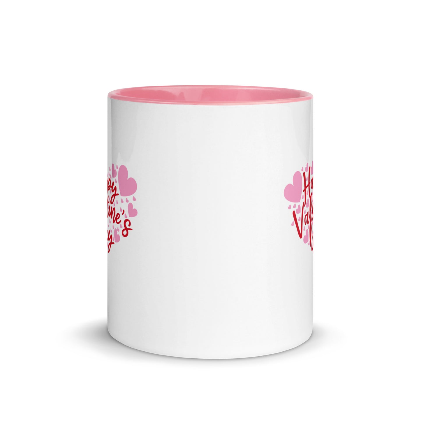Taza de café con saludos sinceros para el día de San Valentín
