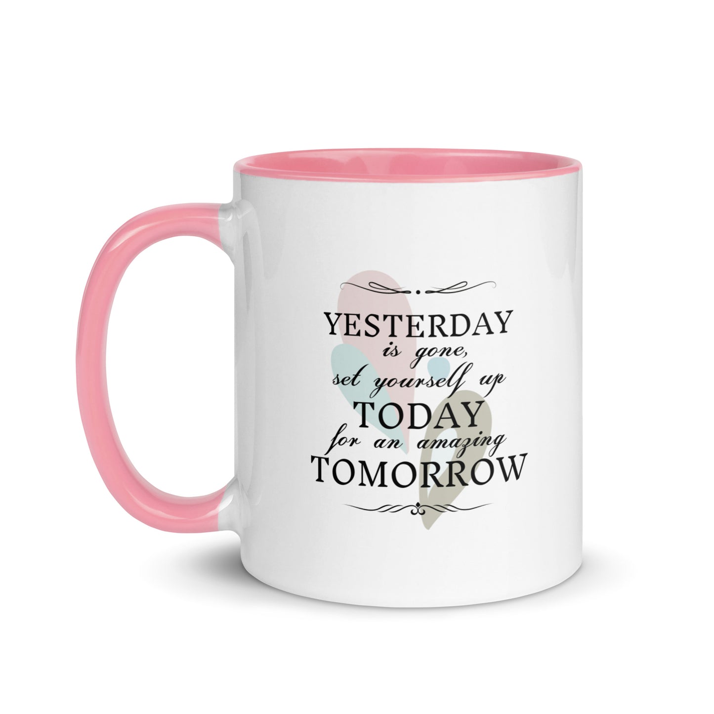 Taza de café inspiradora La promesa del mañana