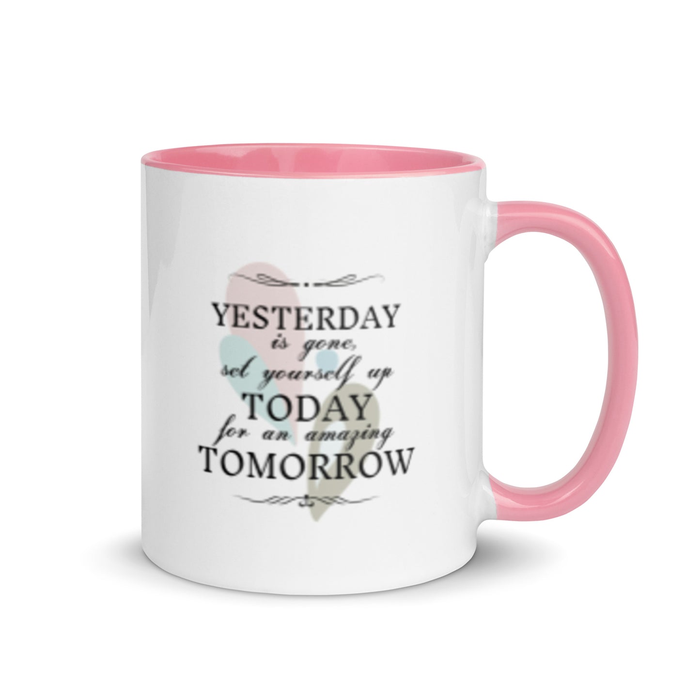 Taza de café inspiradora La promesa del mañana
